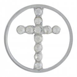 Cross w/ Crystals - Large