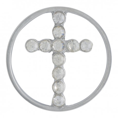 Cross w/ Crystals - Large