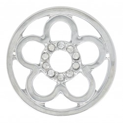 Flower w/ Crystals - Large