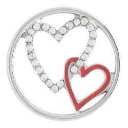 Hearts w/ Crystals - Large