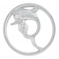 Dolphin w/ Crystal - Large