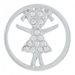 Girl w/ Crystals - Large