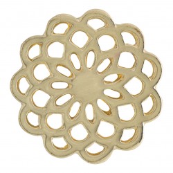 Flower - Gold - Large