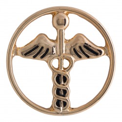 Caduceus - Rose Gold - Large