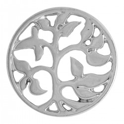 Floral - Silver - Large