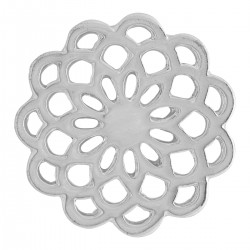 Flower - Silver - Large