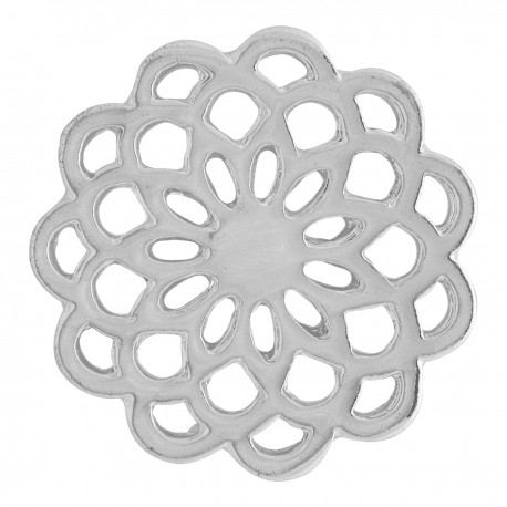 Flower - Silver - Large