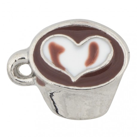Coffee Cup Floating Charm