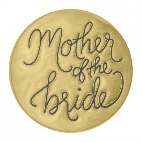 Mother of the Bride - Gold - Large
